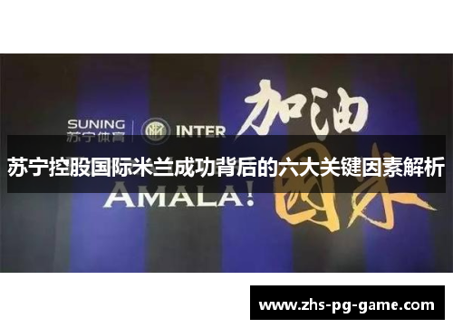 苏宁控股国际米兰成功背后的六大关键因素解析
